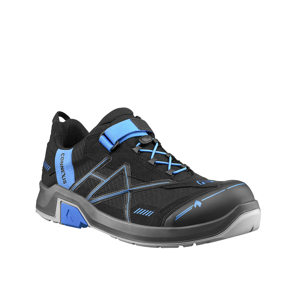 HAIX® CONNEXIS® Safety T S1 LOW Arbeitsschuh | Farbe: Black / Blue