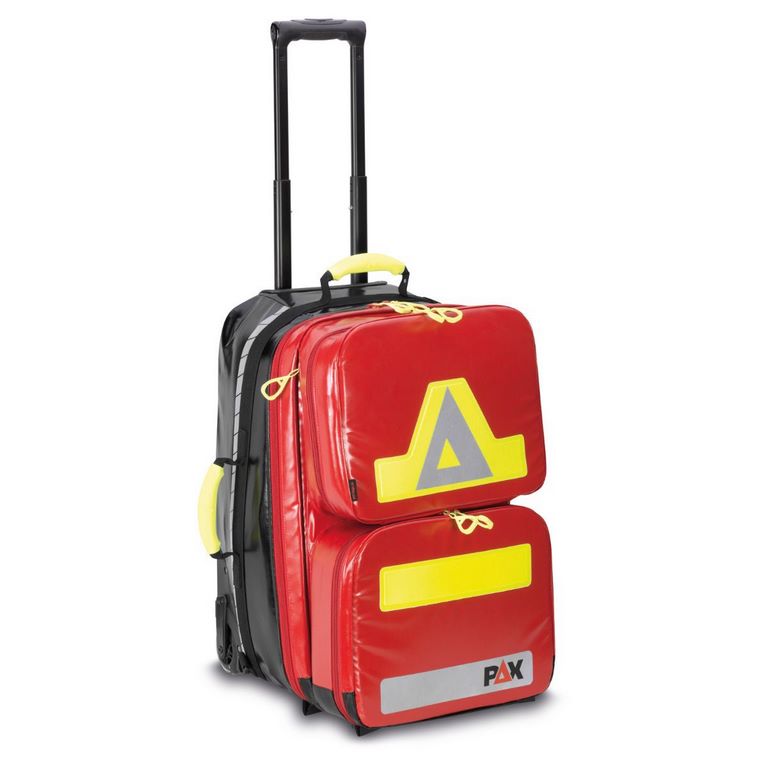 PAX® Notfallrucksack Wasserkuppe L FT2 Trolley | Material: PAX®-Plan | Farbe: Rot