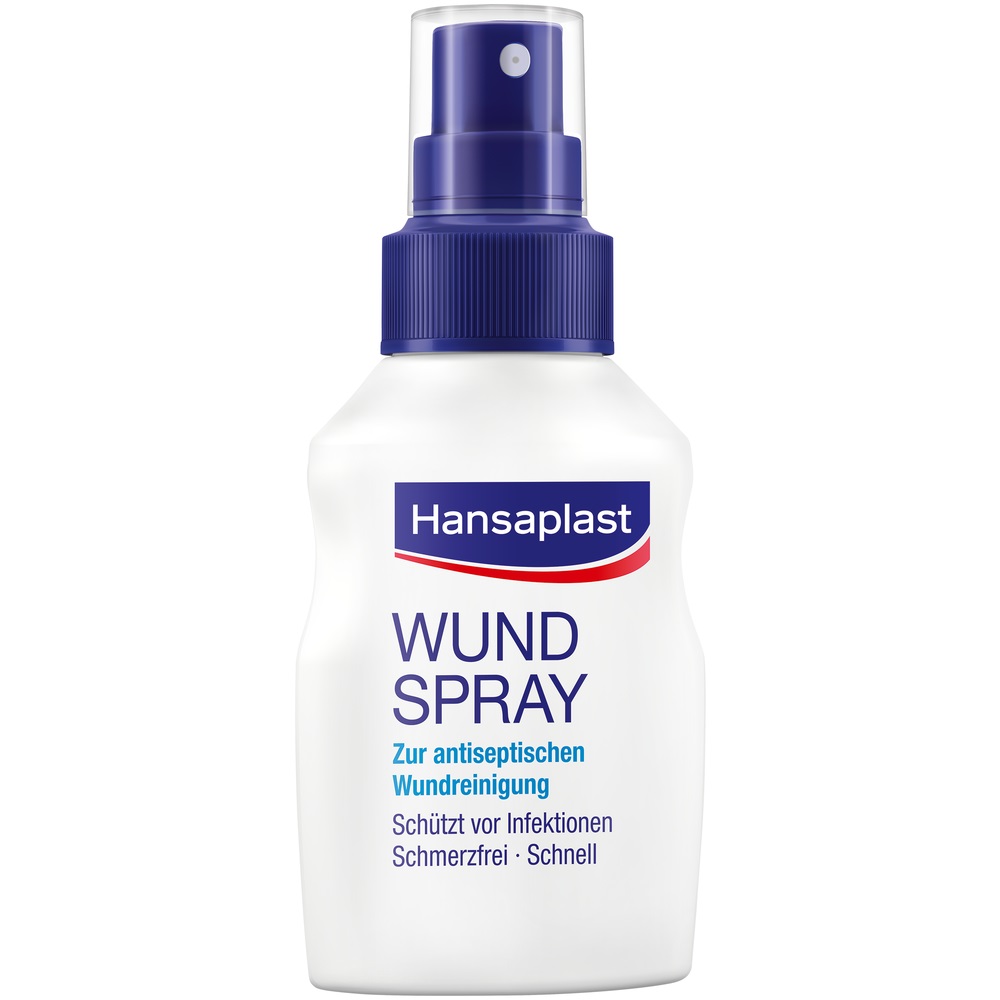 Hansaplast® Wundspray zur antiseptischen Wundreinigung | Flasche 50 ml