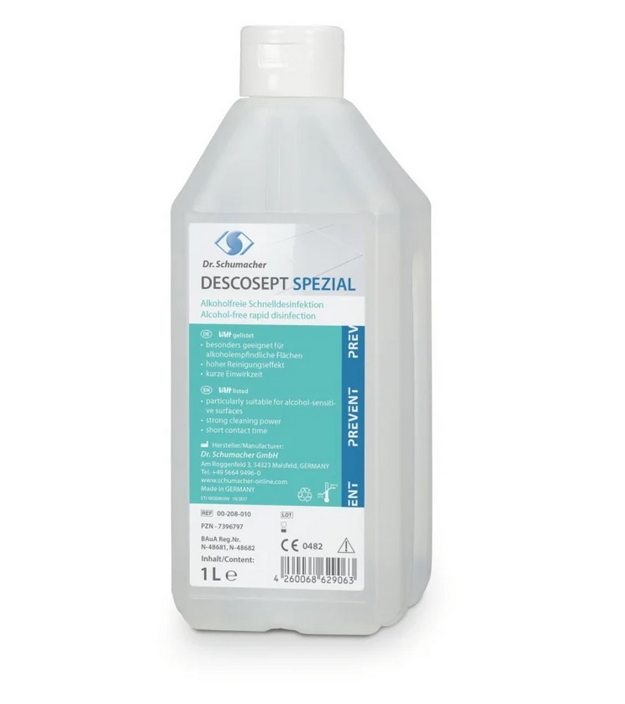 Dr. Schumacher DESCOSEPT® SPEZIAL Schnelldesinfektion | 1000 ml Flasche