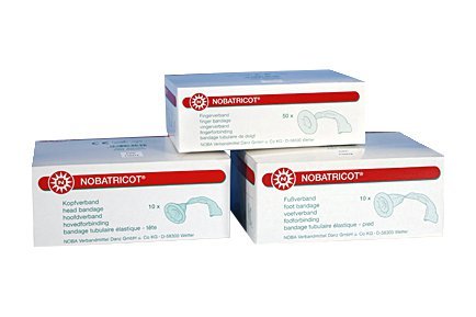 NOBA® NOBATRICOT® Fertigverband | Größe: Fuß | Packung a 10 Stück