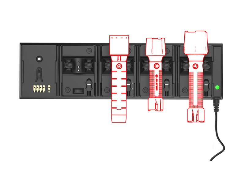 Ledlenser® Ladestation / Station Charging Panel für 5 Lampen