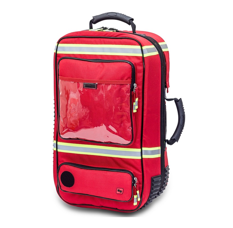 ELITE BAGS® EMERAIR`S Beatmungskoffer | Material: Dura | Farbe: Rot