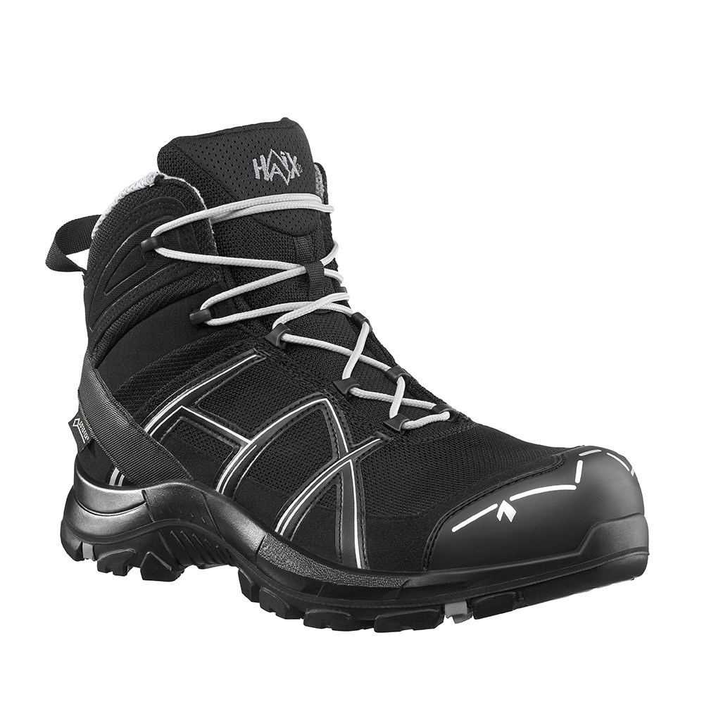 HAIX® Black Eagle® Safety 40.1 MID Arbeitsschuh | Farbe: Black / Silver