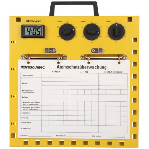 rescuetec Atemschutzüberwachungstafel | Modell: atur-M