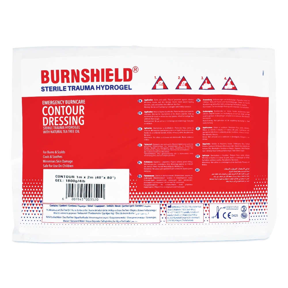 BurnShield® Contour Single Kit / Verbrennungs-Set