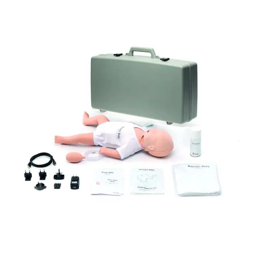 Laerdal® Resusci Baby™ QCPR Ganzkörper im Koffer mit Airwaykopf