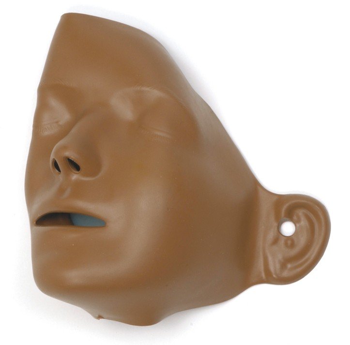 Laerdal® Little Anne™ / Resusci Anne Basic | Gesichtsteile dunkel | Packung á 6 Stück