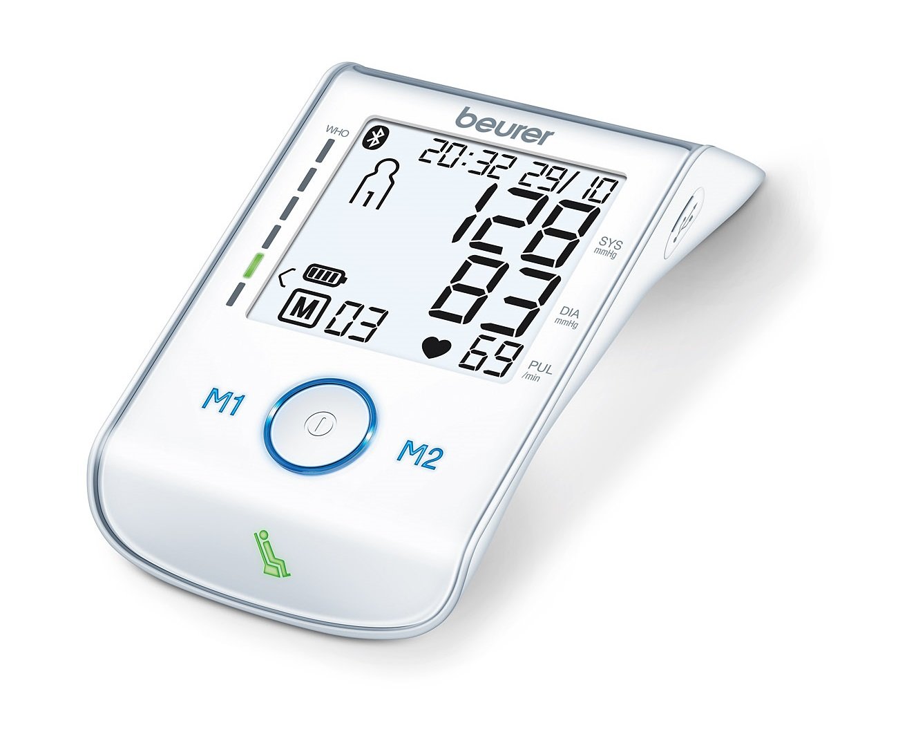 beurer Medical BM 85 Oberarm-Blutdruckmessgerät mit Bluetooth® und HealthManager®