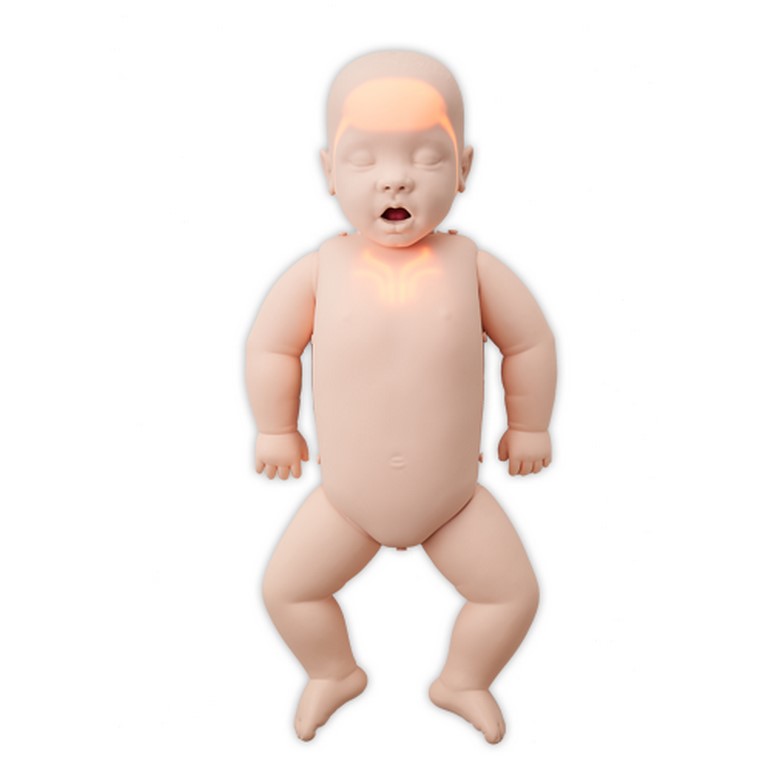 BRAYDEN™ Baby Advanced CPR Reanimationspuppe mit LED Blutfluss | Farbe: Rote LED´s