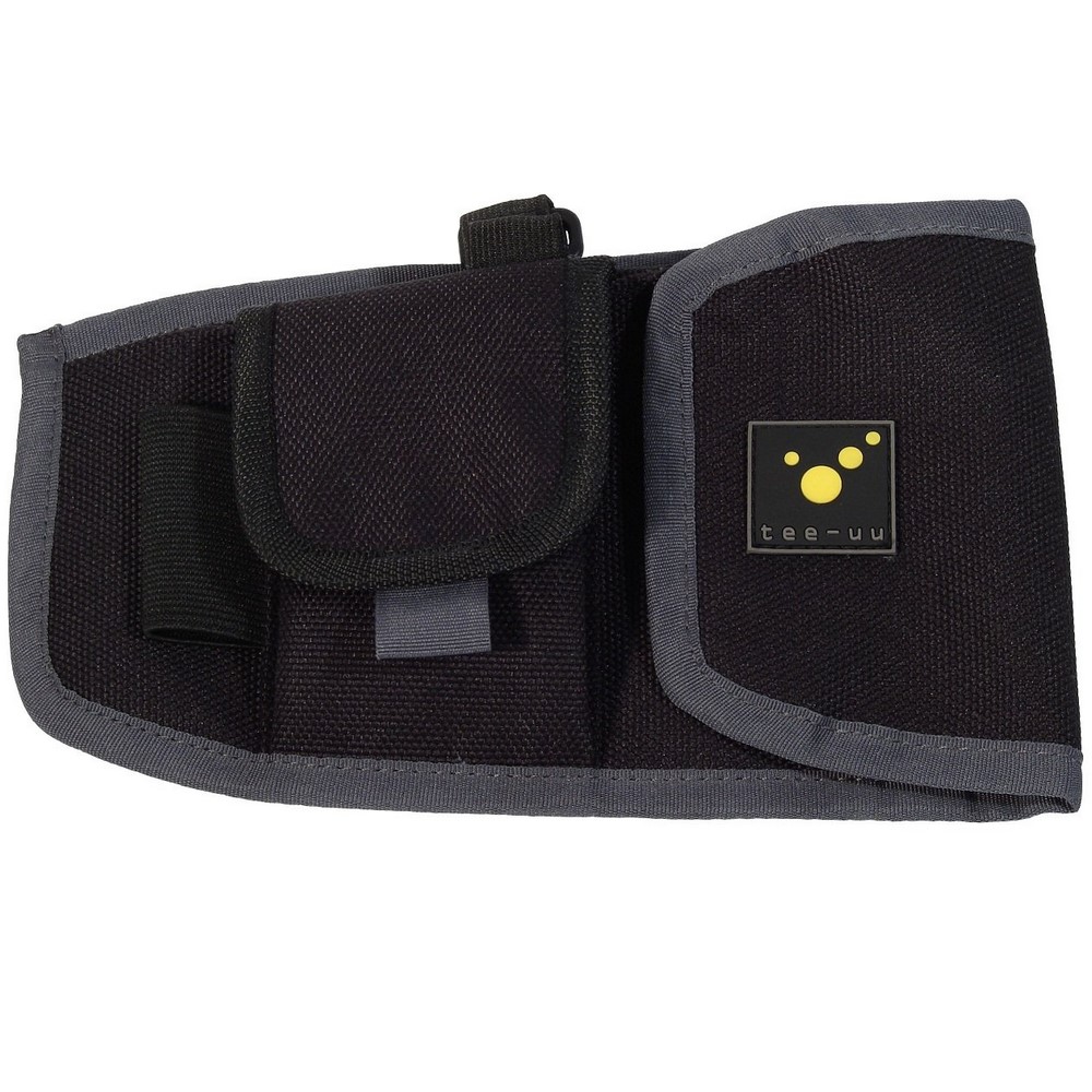 tee-uu® CARDIO Stethoskop Holster | Farbe: Schwarz