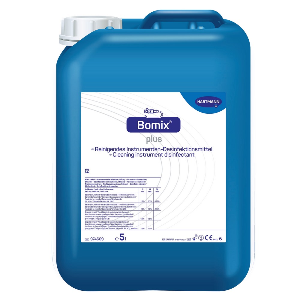 Hartmann Bomix® plus Instrumenten-Desinfektionsmittel | 5 Liter Kanister