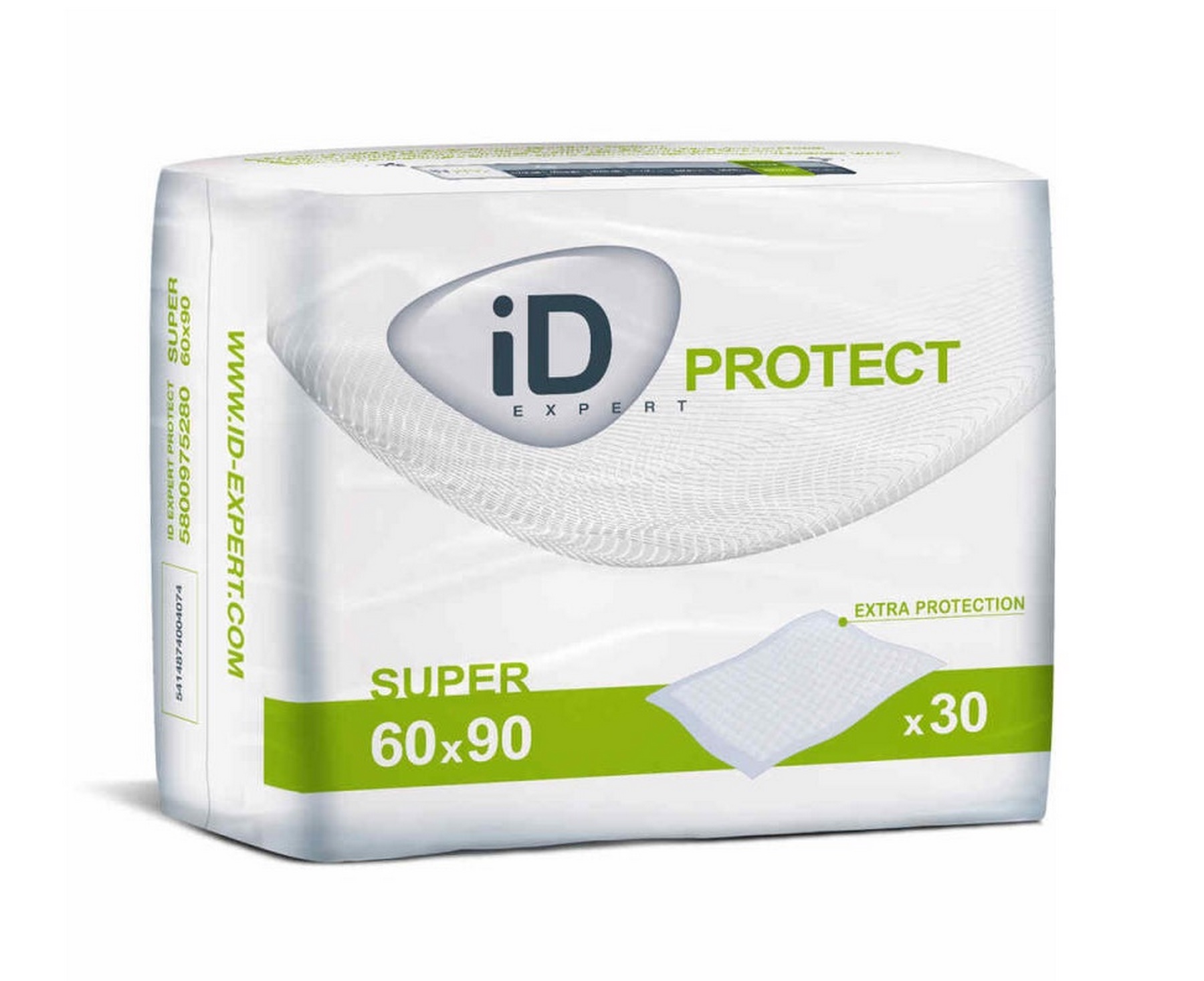 iD Expert Protec Super Krankenunterlagen | Größe: 60 x 90 cm | Packung á 30 Stück