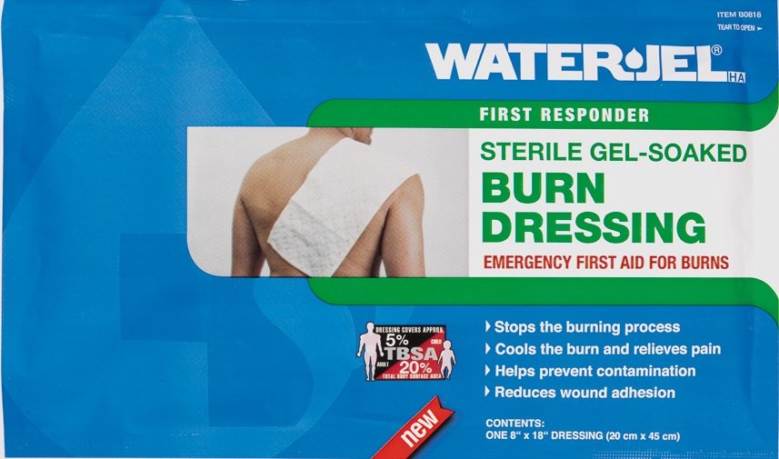 Water Jel® HA First Responder Kompresse | steril | 20 x 45 cm