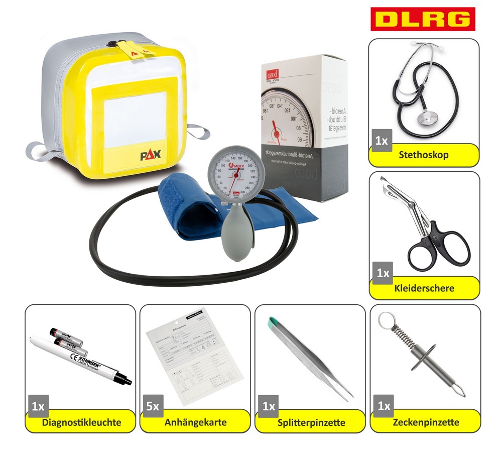 DLRG Füllung / Modul DIN 13155 Diagnostik