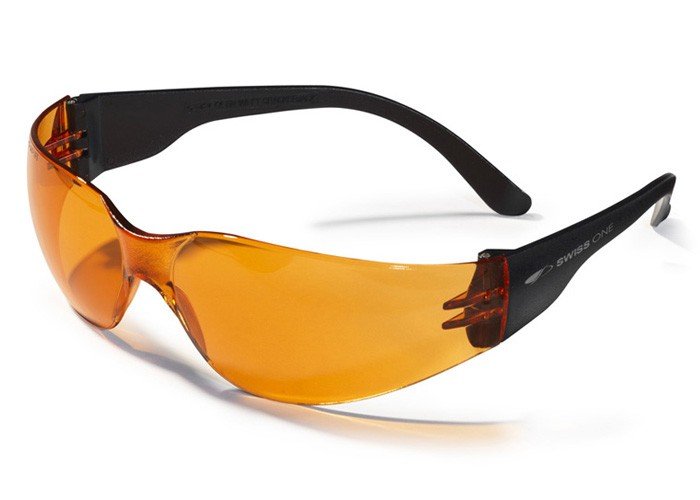 Swiss One Schutzbrille Crackerjack - EN166 EN172 - Farbe: Orange