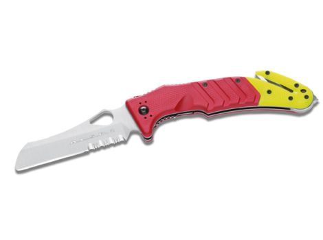 FKMD A.L.S.R. 2 Red/Yellow Forprene - Taktisches Rettungsmesser - Farbe: Rot / Gelb