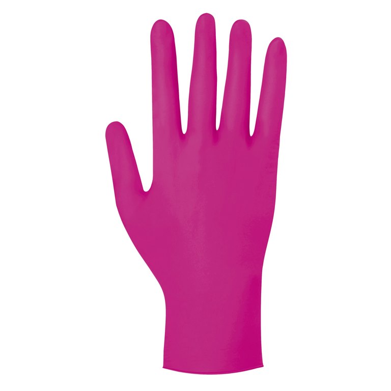 Meditrade Nitril® Magenta Untersuchungshandschuhe | Pink | Packung á 100 Stück