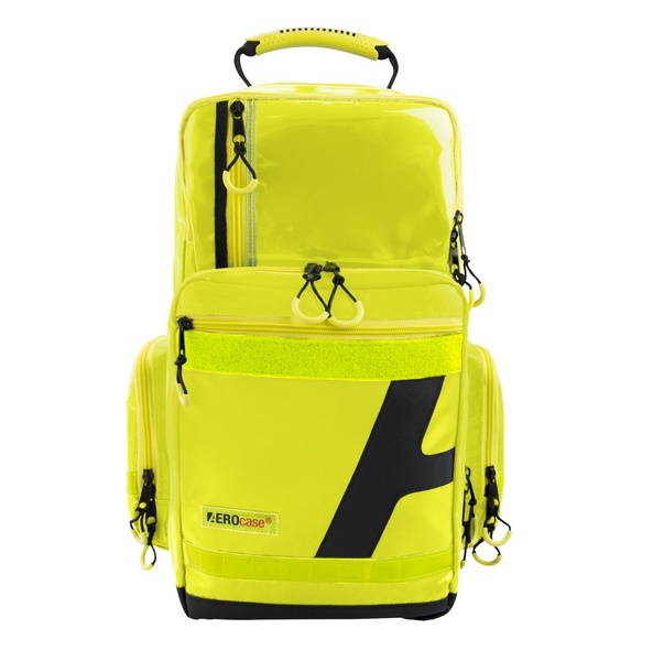 MEIERmed® AEROcase® Notfallrucksack Large | AEROtex®-Plan | Farbe: Tagesleuchtgelb