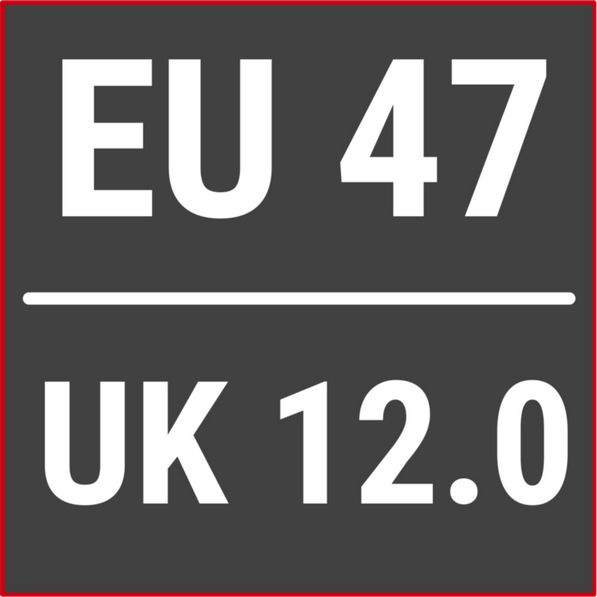 EU 47 / UK 12.0