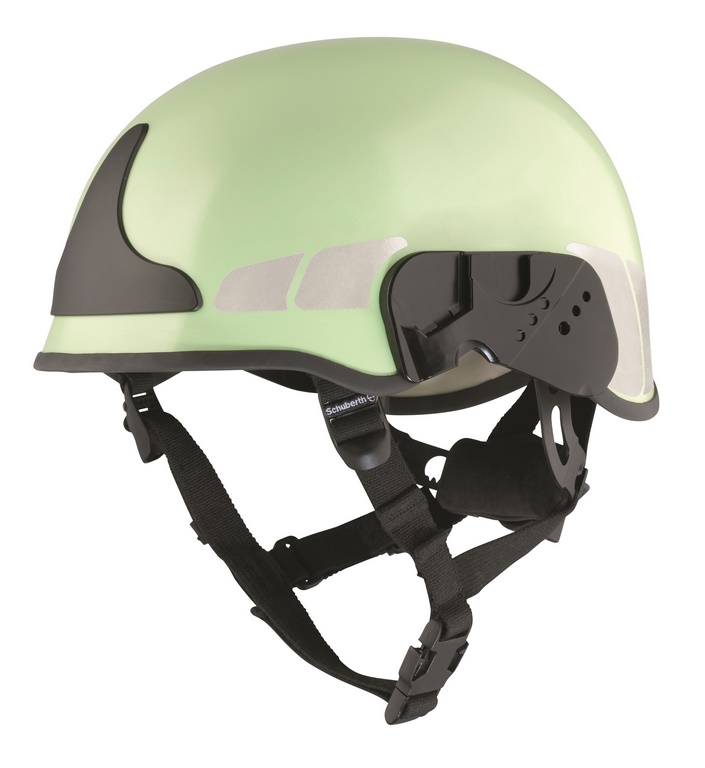 Schuberth F300 Feuerwehrhelm | Farbe: Nachleuchtend | Größe: M / 48-58 cm