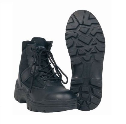 MeierSec Mil-Tec® Security Halbstiefel - Farbe: Schwarz