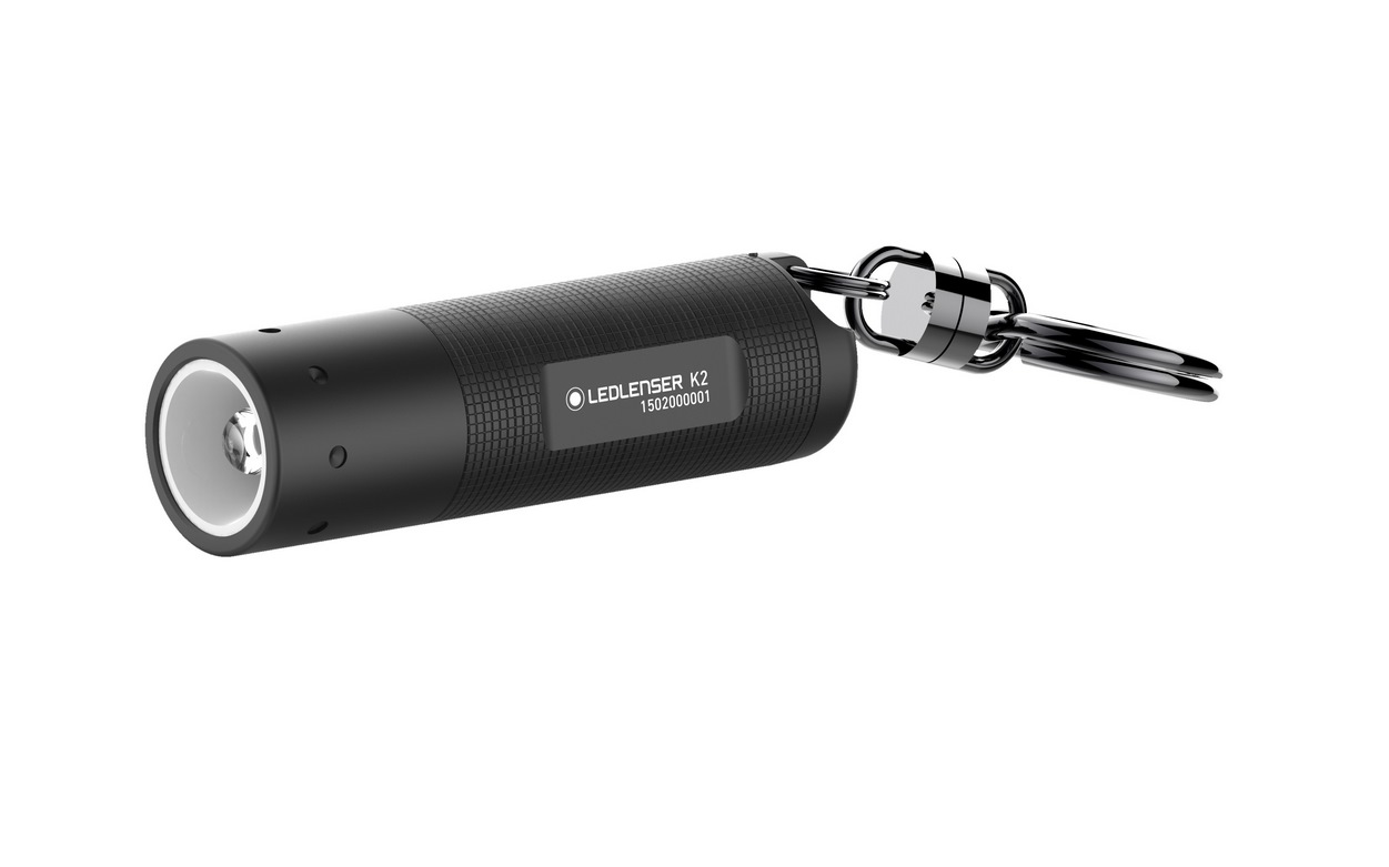 Ledlenser® K2 LED Schlüssellampe | 20 Lumen | Farbe: Schwarz