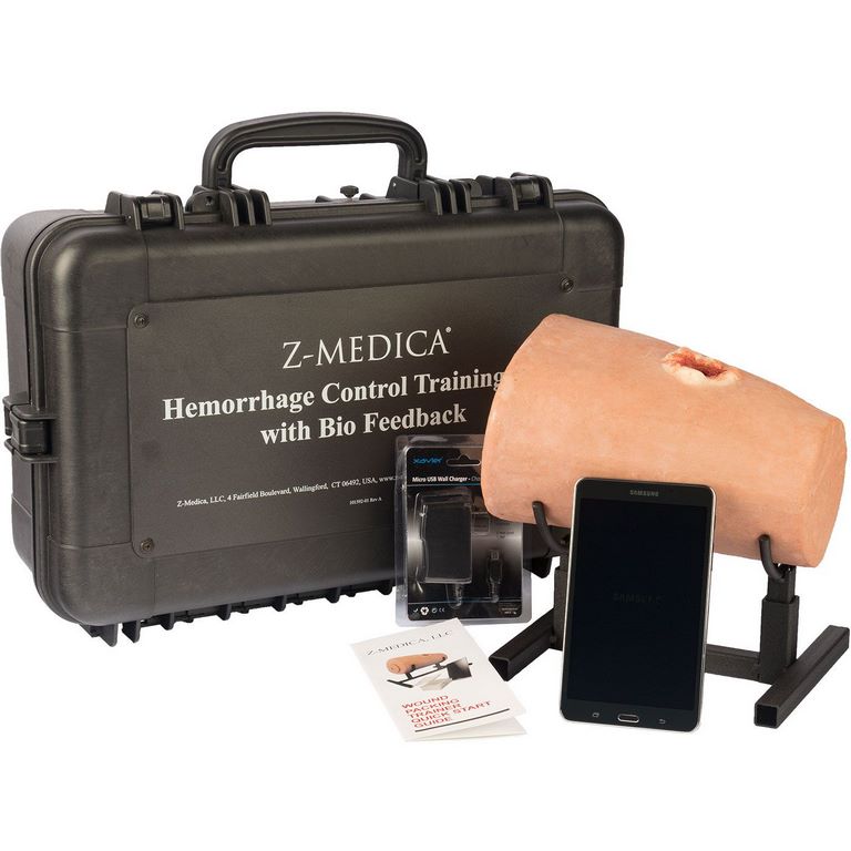 Z-Medica® Hemorrhage Control Training Kit mit BioFeedback / Wound Packing Trainer