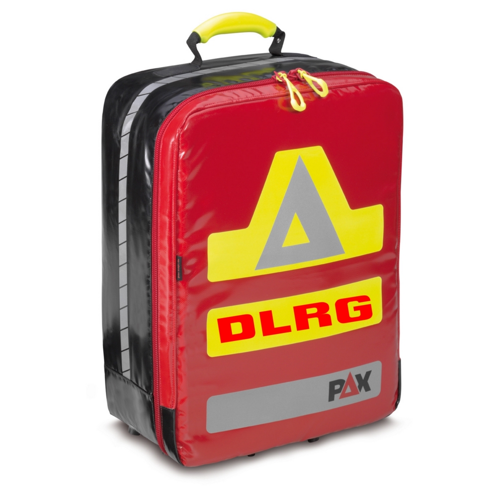 PAX® DLRG Edition Notfallrucksack SEG-Rucksack Groß | Material: PAX®-Plan | Farbe: Rot