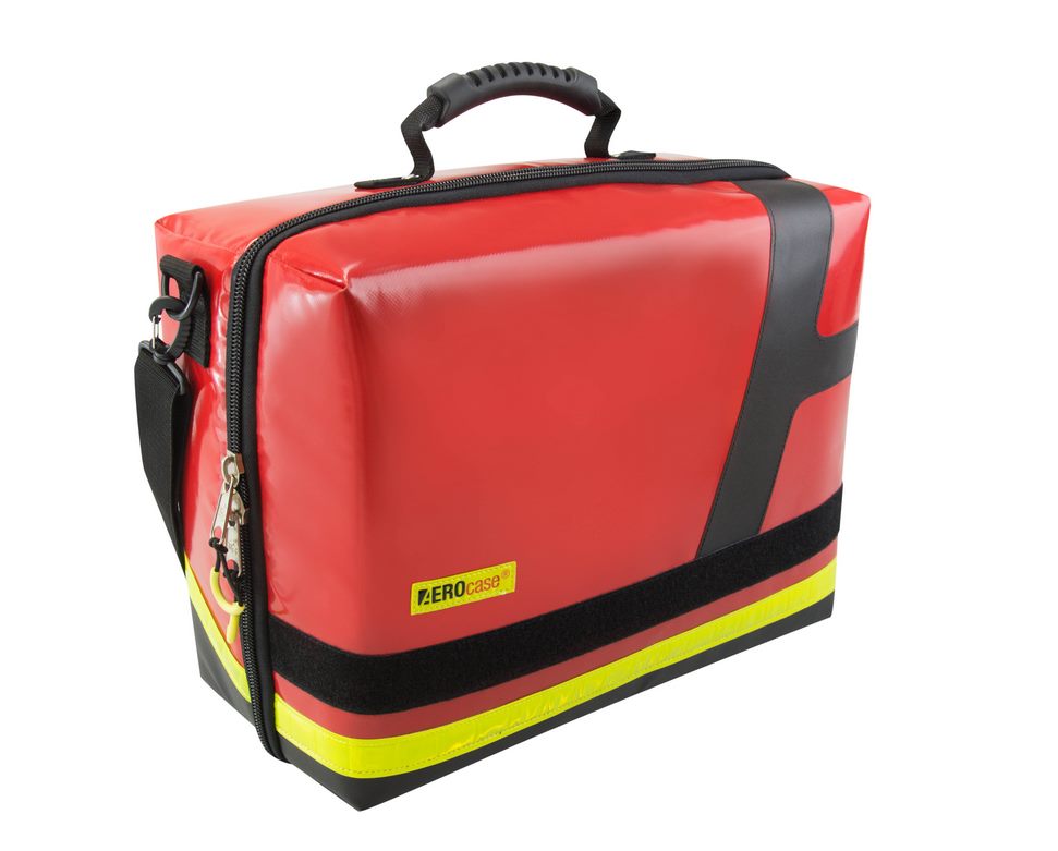 MEIERmed® AEROcase® Notfalltasche Kindernotfall - Material: AEROtex®-Plan - Farbe: Rot