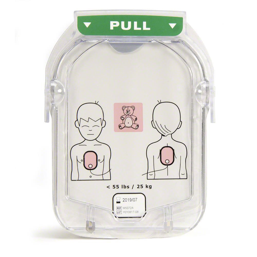 PHILIPS HeartStart HS1 AED SMART-Pads Elektrodenkassette für Kinder