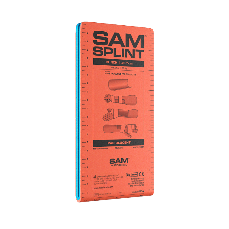 SAM Medical® SAM® SPLINT Junior Splintschiene | Ausführung: gefaltet | Abmessung: 46 x 11 cm