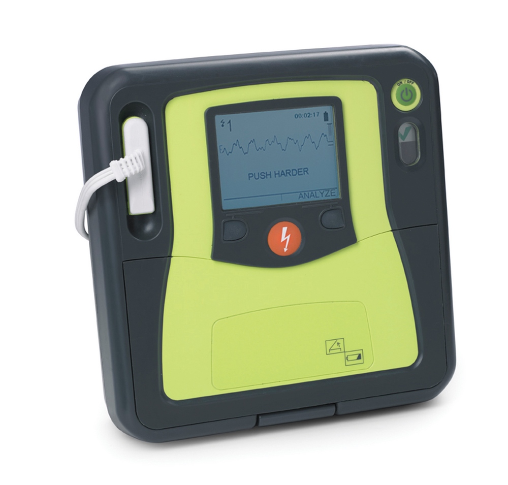 ZOLL® AED Pro® Defibrillator mit manuellem Modus und Sprachaufzeichnung