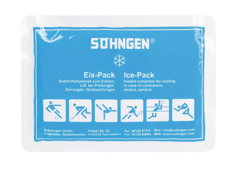 SÖHNGEN® Kälte-Sofortkompresse | Größe: 15 x 21 cm | 1 Stück