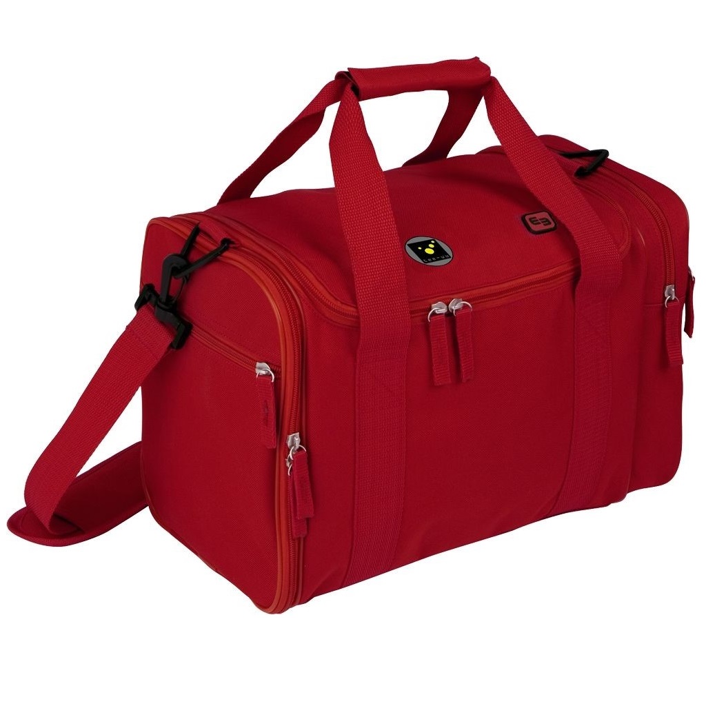 ELITE BAGS® JUMBLE´S Multifunktionstasche / Pflegetasche | Farbe: Rot