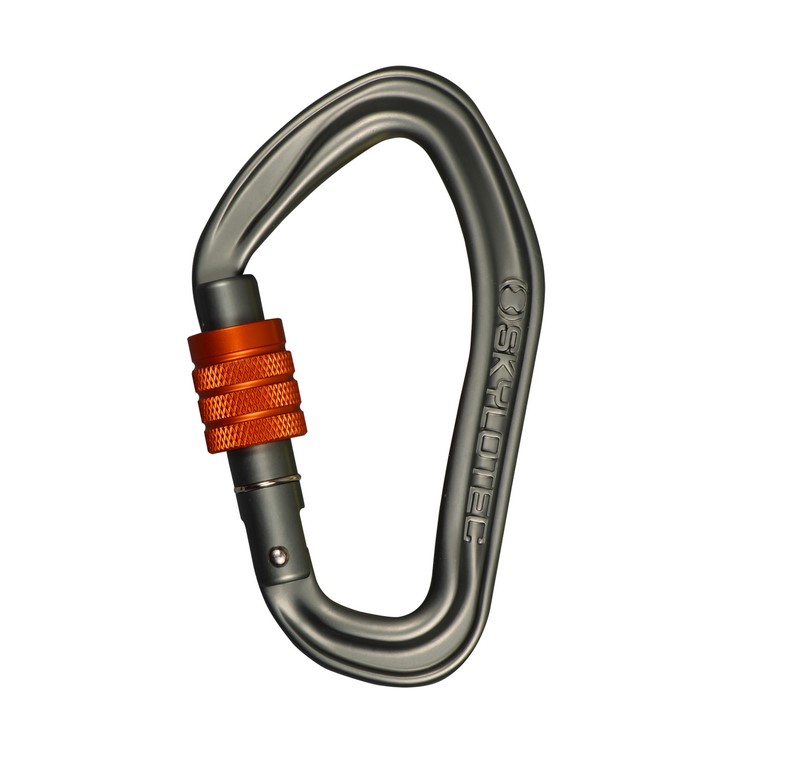 SKYLOTEC FALANX Screw Aluminium-Karabiner | Farbe: Grau