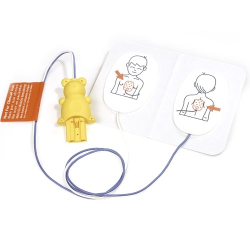 PHILIPS HeartStart FR2 AED-Trainer Trainingselektroden für Kinder | 1 Paar