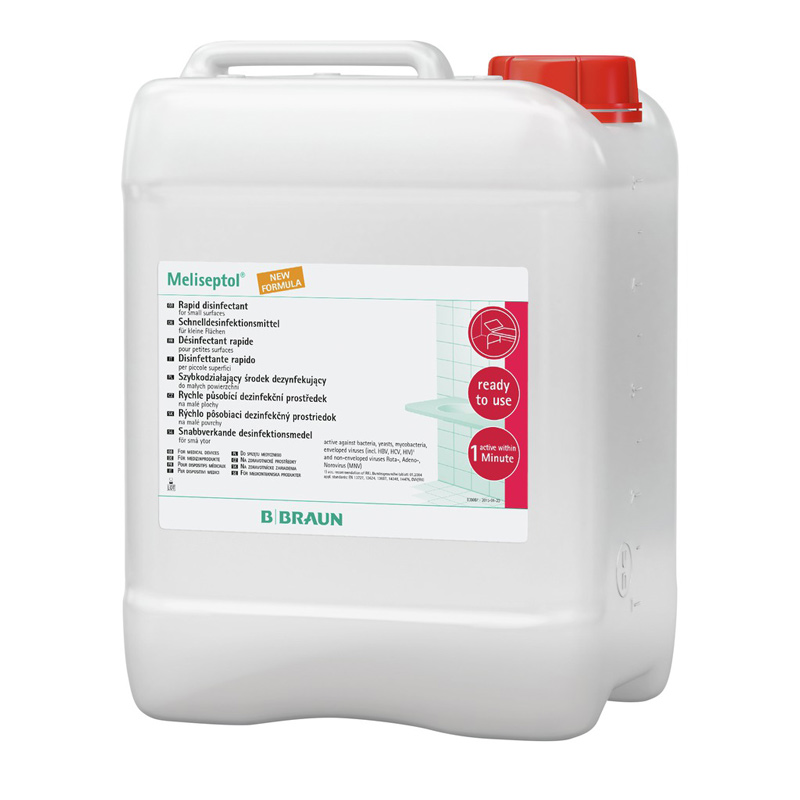 B. Braun Meliseptol® New Formula Schnelldesinfektion | 5 Liter Kanister