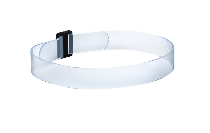 Ledlenser® Stirnband / Transparent Silicone Headband Type A