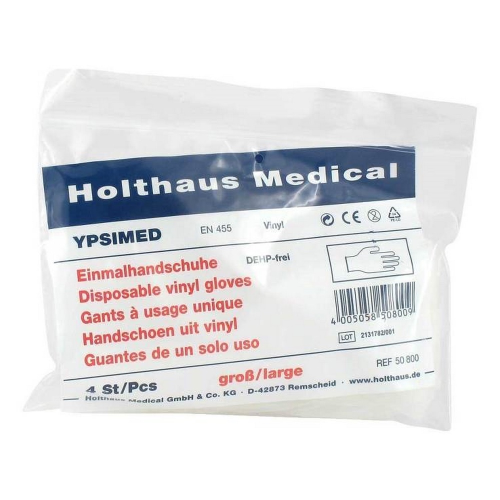 Holthaus Medical Vinylhandschuhe YPSIMED | Beutel à 4 Stück