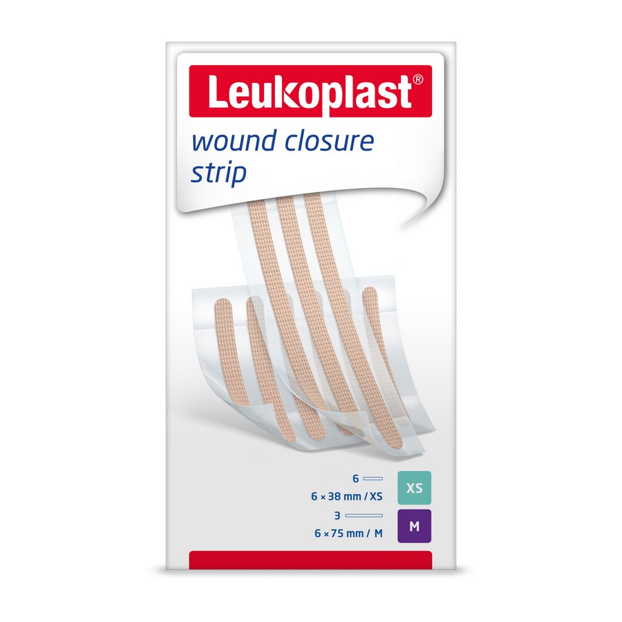 BSN medical® Leukosan® Strip Wundnahtstreifen Set | Packung á 1 x 9 Strips