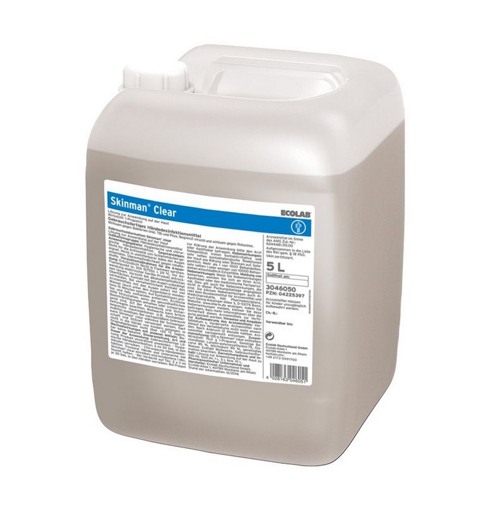 ECOLAB® Skinman™ clear Händedesinfektion | 5 Liter Kanister