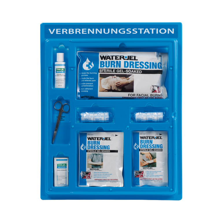 Water Jel® Emergency Burn Station / Verbrennungsstation