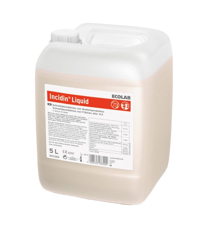 ECOLAB® Incidin™ Liquid Schnelldesinfektion | 5 Liter Kanister