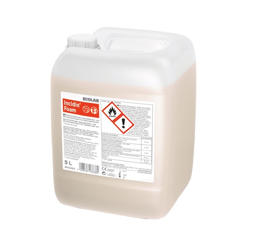 ECOLAB® Incidin™ Foam Schnelldesinfektion | 5 Liter Kanister