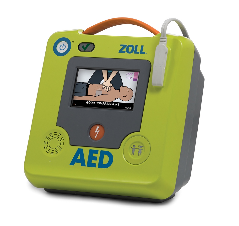 ZOLL® AED 3® Vollautomat ohne EKG Anzeige | Erste-Hilfe-Defibrillator