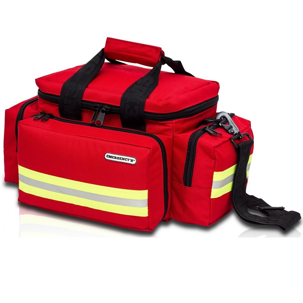 EMERGENCY´S by tee-uu® LIGHT BAG Notfalltasche | Farbe: Rot