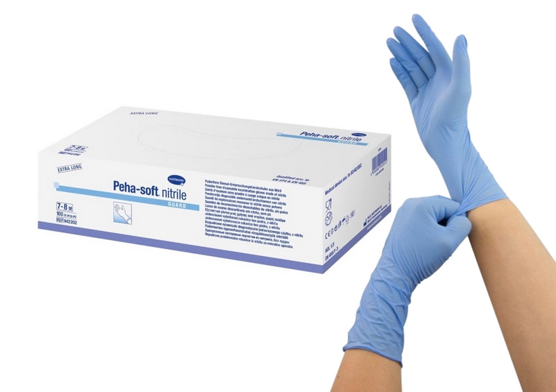 Hartmann Peha-soft® nitrile guard Untersuchungshandschuhe | Packung á 100 Stück