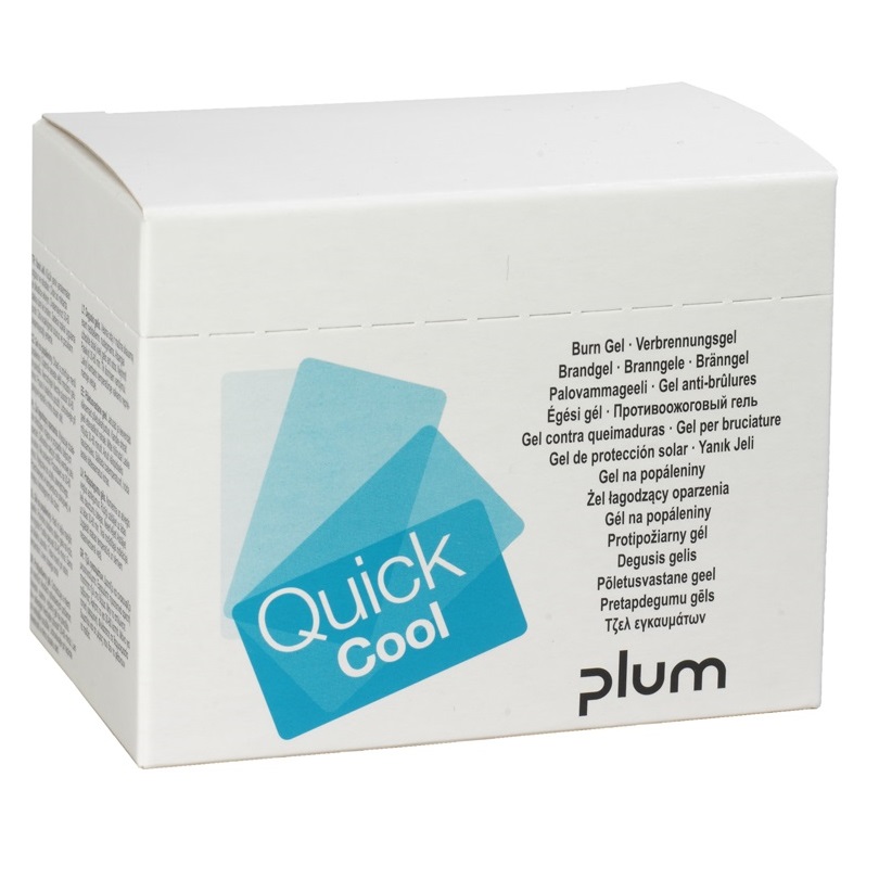 PLUM QuickCool Verbrennungsgel | Refill á 18 Stück