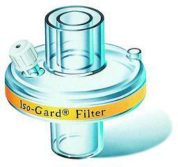 Iso-Gard® Beatmungsfilter mit CO2-Anschluss | Erwachsene